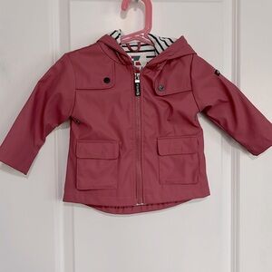 Batela - Pink Rain Coat - 12 Mo - Used excellent quality